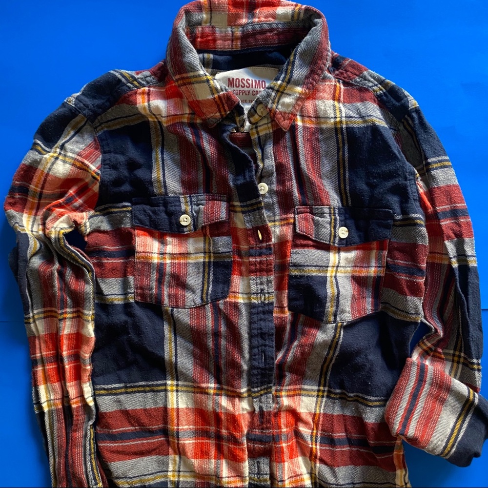 Plaid button up